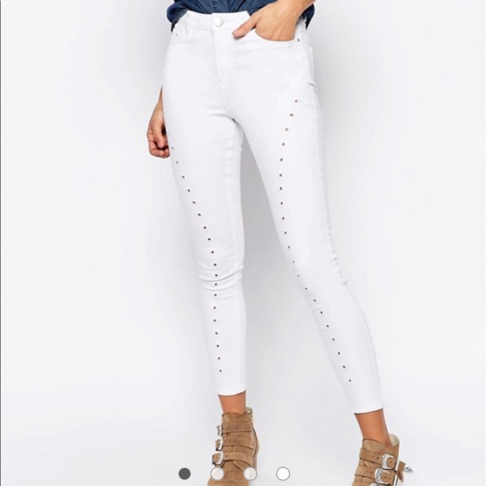 Asos White Skinny Jeans